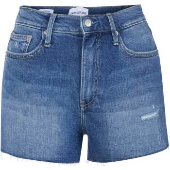 Vêtements Femme Shorts / Bermudas Calvin Klein Jeans Shorts Bleu