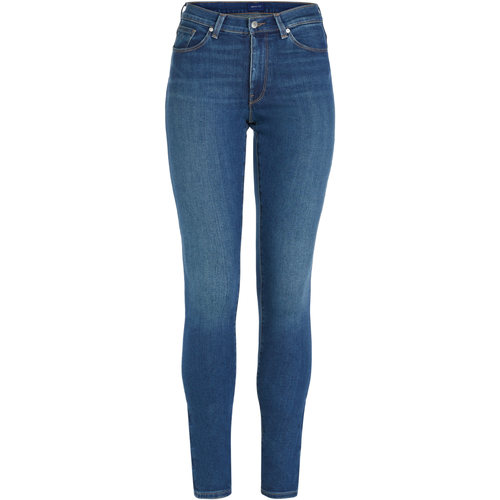 Vêtements Femme Jeans slim Gant Jeans Bleu