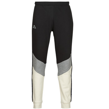 Vêtements Homme Pantalons de survêtement Kappa IDOLE Noir / Blanc / Gris