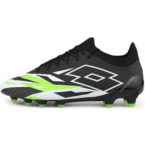 Chaussures Homme Football Lotto Solista 200 VI FG Noir