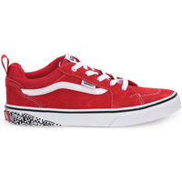 Chaussures Garçon Baskets mode Vans Y52 FILMORE Y SIDEWALL Rouge