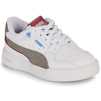 Chaussures Enfant Baskets basses Puma CA Pro Glitch Mix AC PS Blanc / Gris / Rouge