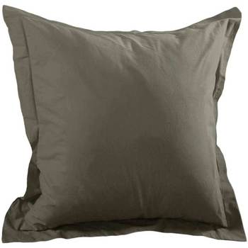 Maison & Déco Taies d'oreillers / traversins Stof Une taie d'oreiller 65x65 cm - Taupe Marron