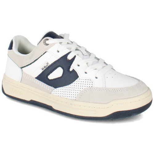 Chaussures Garçon Baskets mode Kickers kikouak c g Blanc