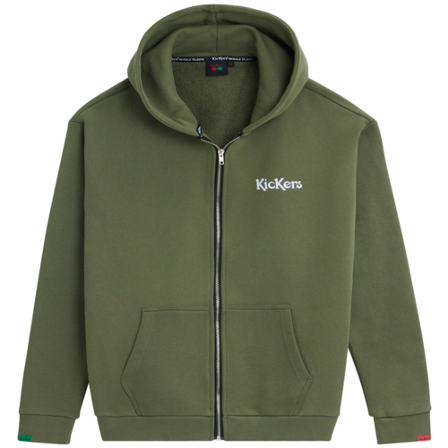 Vêtements Sweats Kickers Zip Up Hoody Vert