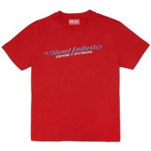 Vêtements Enfant T-shirts & Polos Diesel J001132 00YI9 TDIEGORIND-K438 Rouge