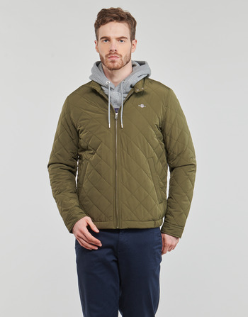 Vêtements Homme Blousons Gant QUILTED WINDCHEATER Kaki