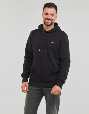 Vêtements Homme Sweats Gant REG SHIELD HOODIE Noir