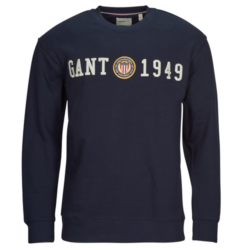 Vêtements Homme Sweats Gant CREST C-NECK Marine