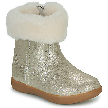 Chaussures Fille Boots UGG JORIE II METALLIC Argenté