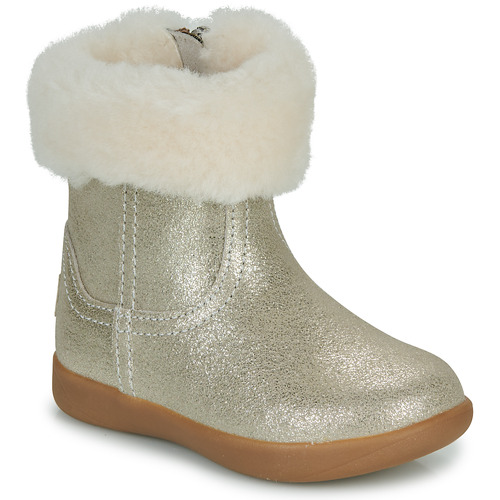 Chaussures Fille Boots UGG JORIE II METALLIC Argenté