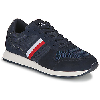 Chaussures Homme Baskets basses Tommy Hilfiger RUNNER EVO MIX Marine / Rouge / Blanc