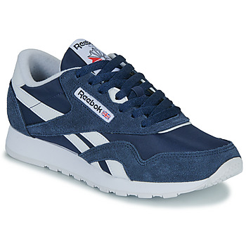 Chaussures Baskets basses Reebok Classic CL NYLON Marine / blanc