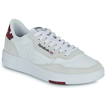 Chaussures Baskets basses Reebok Classic COURT PEAK Blanc / Gris / Bordeaux