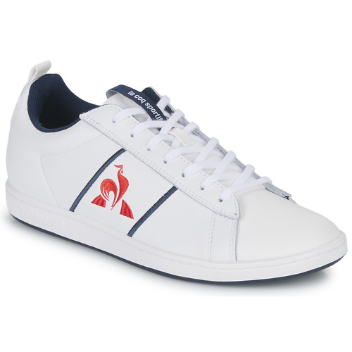 Chaussures Homme Baskets basses Le Coq Sportif COURTCLASSIC Blanc / Marine