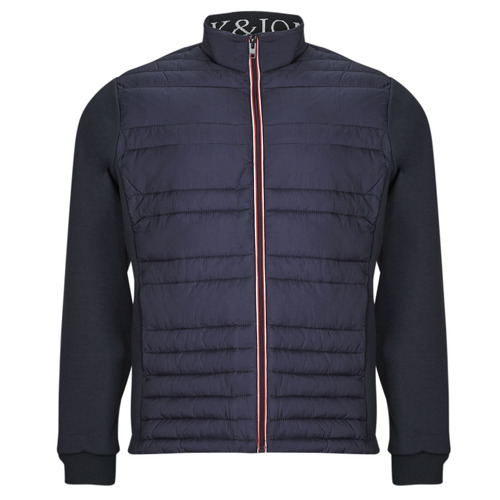 Vêtements Homme Doudounes Jack & Jones JJSANTO HYBRID JACKET Marine