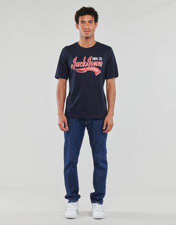 Vêtements Homme Jeans droit Jack & Jones JJICLARK JJORIGINAL AM 380 Bleu