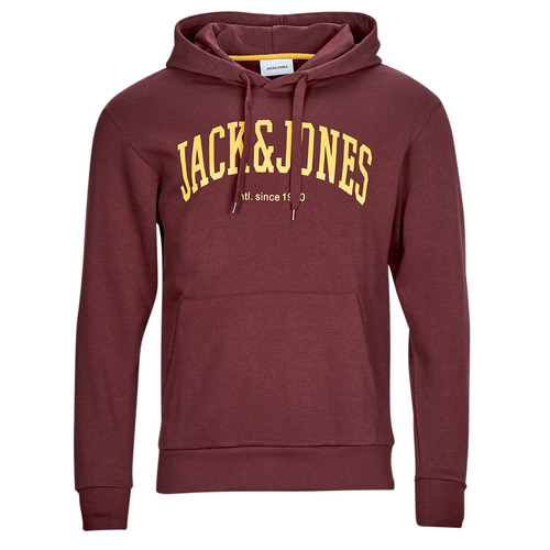 Vêtements Homme Sweats Jack & Jones JJEJOSH SWEAT HOOD Bordeaux