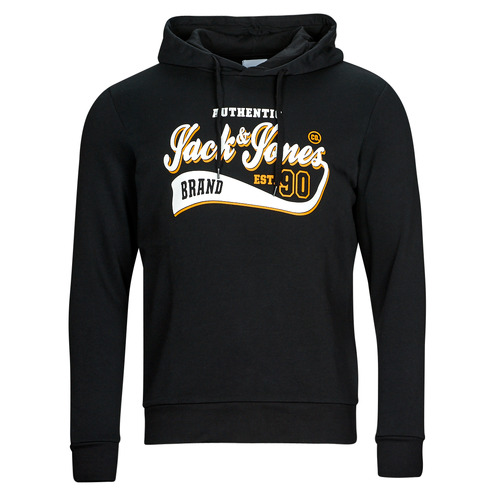 Vêtements Homme Sweats Jack & Jones JJELOGO SWEAT HOOD 2 COL 23/24 Noir