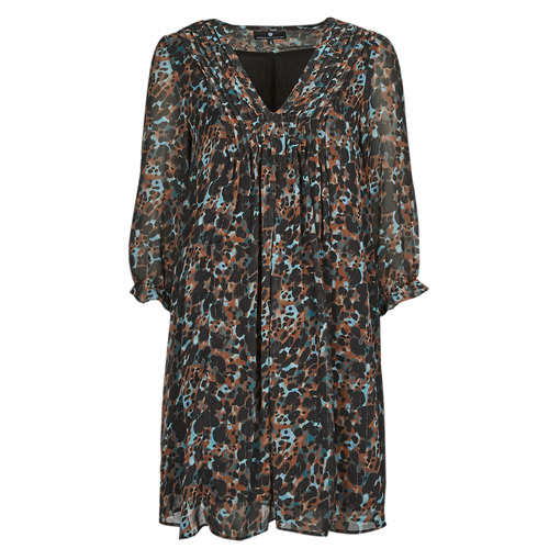 Vêtements Femme Robes courtes Freeman T.Porter JUNA LEOBLUE Multicolore