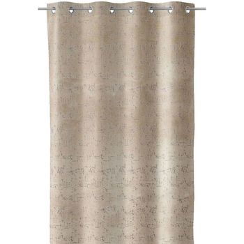 Maison & Déco Rideaux / stores Unimasa Rideau Bliss Velours 140 x 260 cm Beige