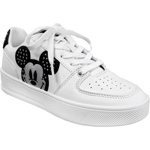 Chaussures Femme Baskets basses Desigual Fancy mickey studs Blanc