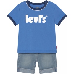 Vêtements Garçon Ensembles enfant Levi's Ensemble Bébé 2 pièces Bleu