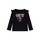 Vêtements Fille T-shirts manches longues Guess K3BI15 Noir