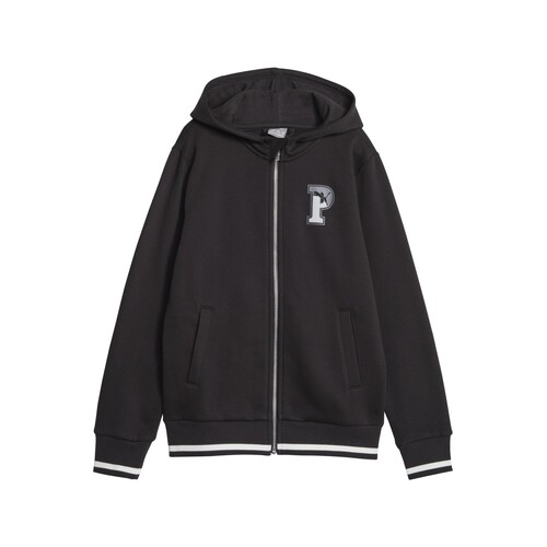 Vêtements Garçon Sweats Puma PUMA SQUAD FULL ZIP HOODIE FL B Noir