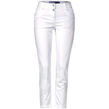 Vêtements Femme Pantalons 5 poches Cecil 149680VTPE23 Blanc