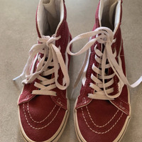 Chaussures Fille Baskets montantes Vans Baskets vans fille t 32 Bordeaux