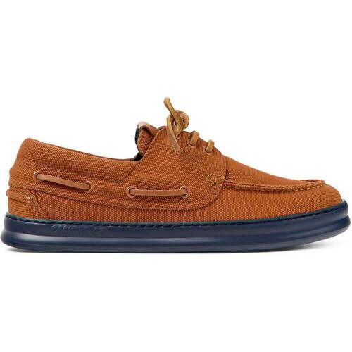 Chaussures Homme Chaussures bateau Camper COUREUR DE CAMPING NAUTIQUE FOUR K100804 Marron