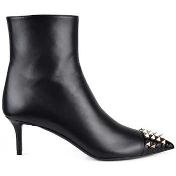 Chaussures Femme Bottes Valentino Bottines Rockstud Noir