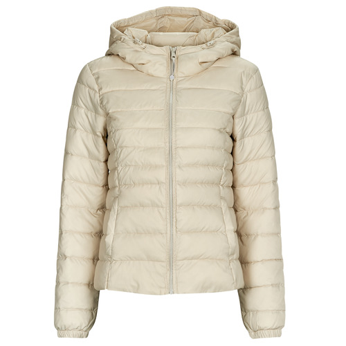 Vêtements Femme Doudounes Only ONLTAHOE HOOD JACKET OTW Beige