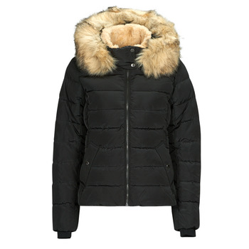 Vêtements Femme Doudounes Only ONLNEWCAMILLA FUR HOOD JACKET CC OTW Noir