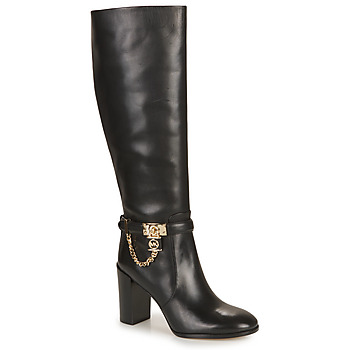 Chaussures Femme Bottes ville MICHAEL Michael Kors HAMILTON HEELED BOOT Noir