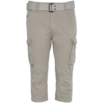 Vêtements Homme Pantalons Schott ARMY CEINTURE Gris