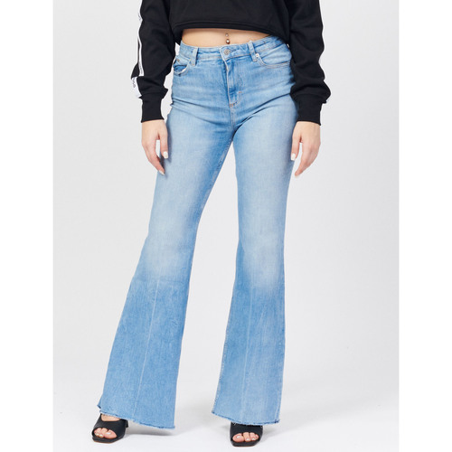 Vêtements Femme Jeans BOSS Jean flare bords brûlés Bleu