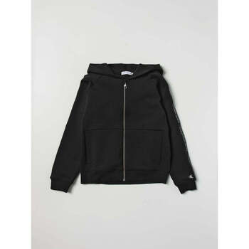 Vêtements Garçon Sweats Calvin Klein Jeans  Noir