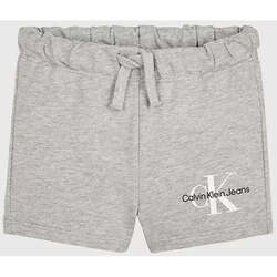 Vêtements Enfant Shorts / Bermudas Calvin Klein Jeans  Gris