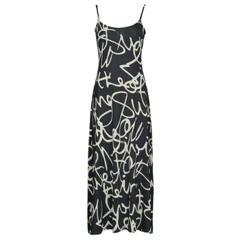 Vêtements Femme Robes longues Desigual LETO Noir / Blanc