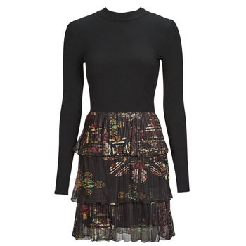 Vêtements Femme Robes courtes Desigual SALMA Noir