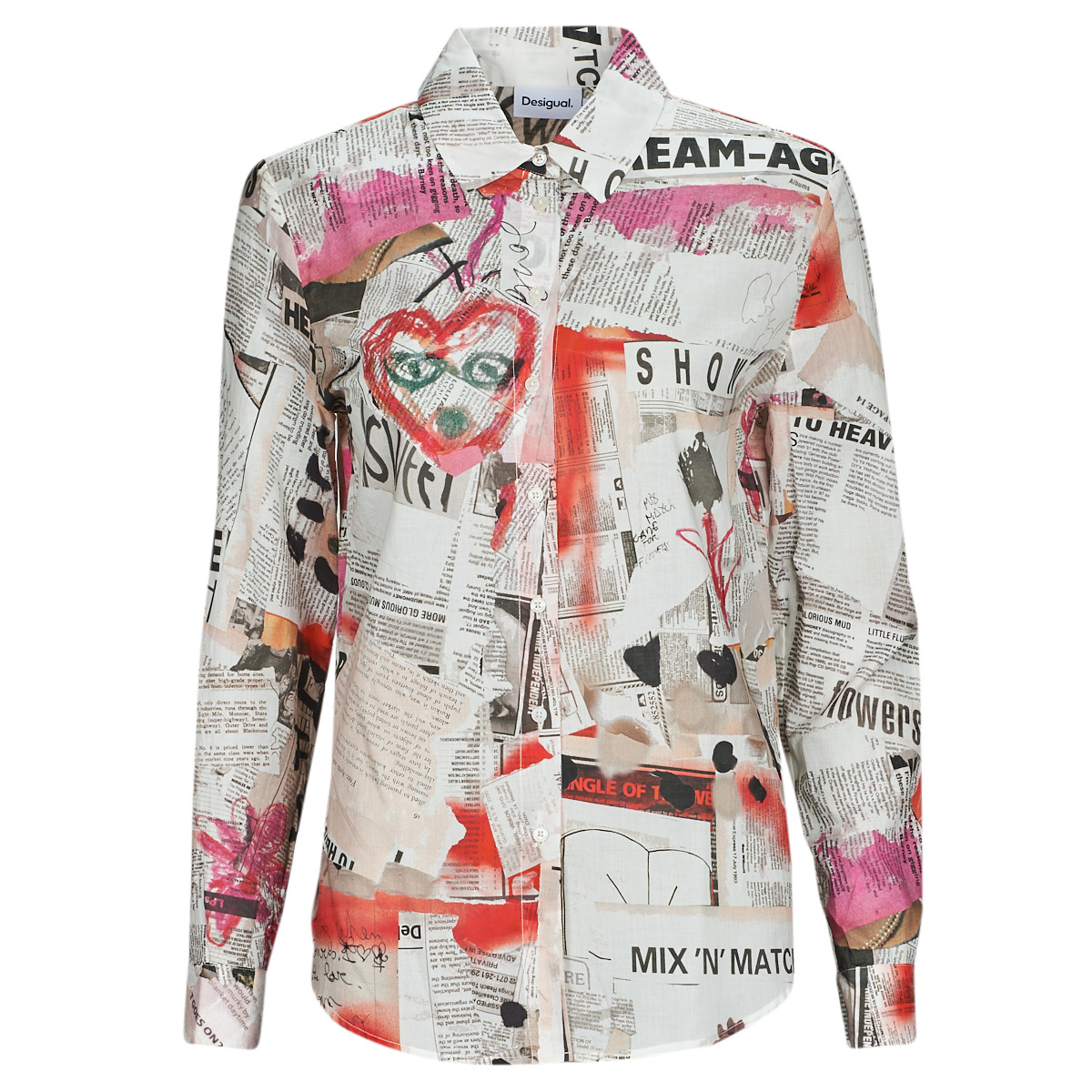 Vêtements Femme Chemises / Chemisiers Desigual MATERA Multicolore