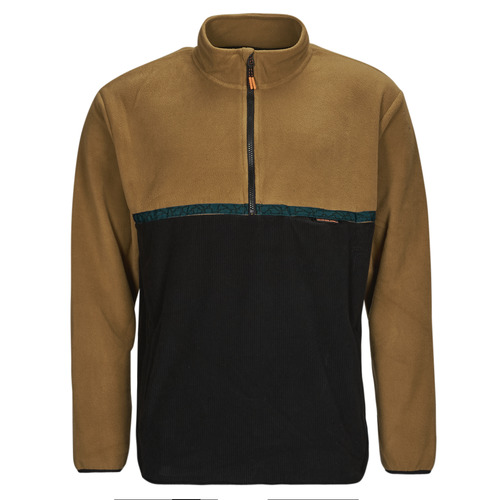 Vêtements Homme Polaires Rip Curl JOURNEY POLAR FLEECE CREW Noir / Camel