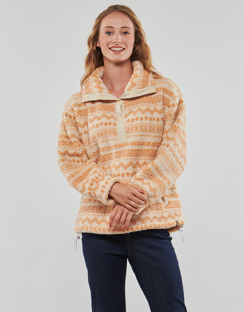 Vêtements Femme Polaires Rip Curl LA ISLA POLAR FLEECE Rose / Beige