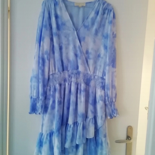 Vêtements Femme Robes courtes MICHAEL Michael Kors Robe Michael Kors L Bleu