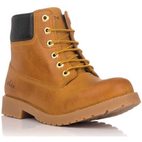 Chaussures Garçon Bottes Alex 2797 Jaune