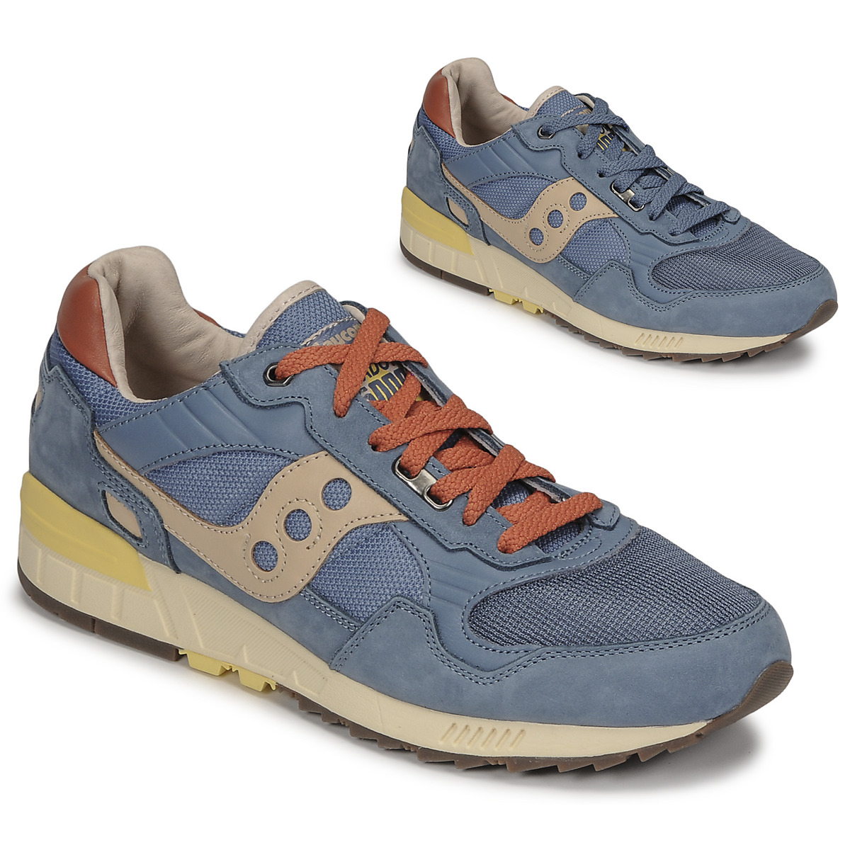 Chaussures Homme Baskets basses Saucony SHADOW 5000 Bleu / Jaune