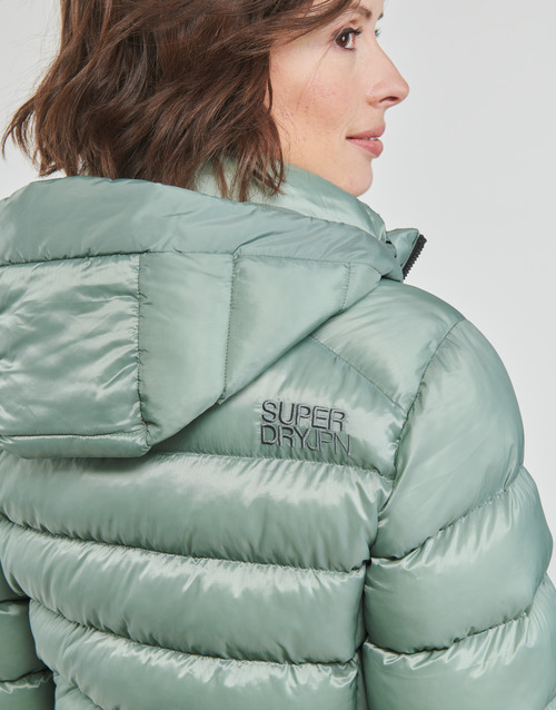 Superdry HOODED FUJI PADDED JACKET Vert