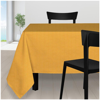 Maison & Déco Nappe Soleil D'Ocre Paon Jaune